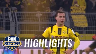Borussia Dortmund vs. FC Augsburg | 2016-17 Bundesliga Highlights