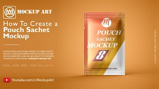 How to make sachet mockup| Photoshop Mockup Tutorial