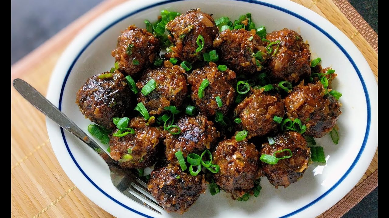 Veg Manchurian Dry Banane Ki Vidhi - Sanjeev Kapoor Recipes, Nisha ...