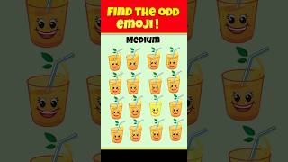 find the odd one out emoji ! paheliyan in Hindi। eye test game #shorts #riddles #paheli