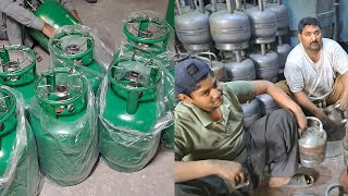 How to Make LPG Gas Cylinder in Factory with Amazing Skills