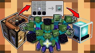 あなたの作業台にもきっと彼らはいるハズです。/ They must be on your workbench too. 【Minecraft Animation】