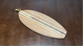 Totally Bamboo Lil' Surfer Surfboard Shaped Serving \u0026 Cutting Board | Product Review