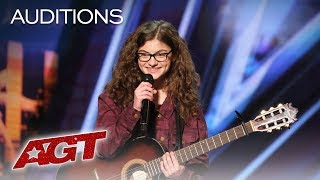 Teenager Sophie Pecora Sings And Raps About Bullying - America's Got Talent 2019