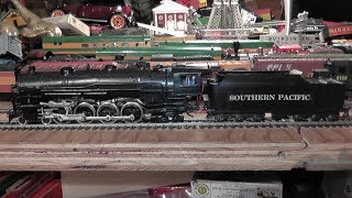 Rare HO Brass SP 4-8-2 Runs On Track Southern Pacific Tetsudo Kawai IMP Japanese