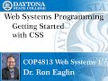 Web Systems Programming - Getting Started with CSS