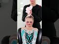 From Competition to Glam: Gymnast's Stunning Beauty Transformation #shorts