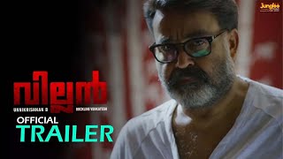 Villain Movie Official 4K Trailer | Mohanlal | Manju Warrier | Raashi | Vishal | Hansika | Srikanth