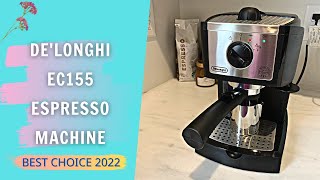 DeLonghi EC155 Espresso and Cappuccino Machine Review \u0026 How To Use | Top Coffee Machine