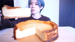 YouTubeバレて寝起きでチーズケーキを大量に作って食べる