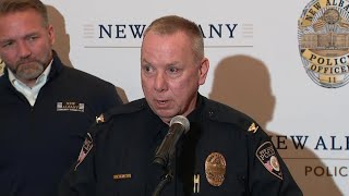 New Albany mayor, law enforcement officials provide update on deadly warehouse shooting