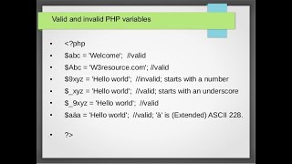 PHP proper use of case sensitive variable names