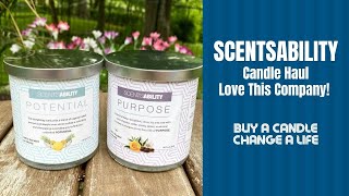 SCENTSABILITY Candle Haul - Love This Company!