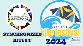 Cape Fear Kite Festival | 2024 | Team SkyFX and W.O.W.