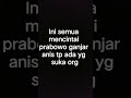 prabowo ganjar anis gibran jokowi💞