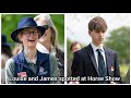 Lady Louise and James, Earl of Wessex are spotted at The Royal Windsor Horse Show