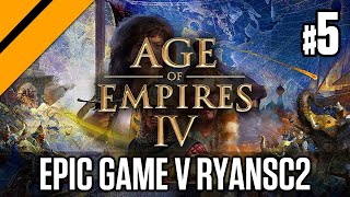 AoE4 Day[9] vs RyanSC2 Insane 40 Minute French vs French Game