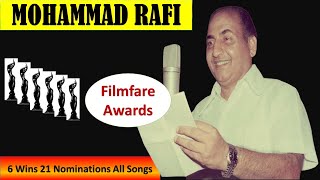 Mohammad Rafi Filmfare Award winning and nominated songs I मोहम्मद रफ़ी फ़िल्मफ़ेयर पुरस्कार गीत