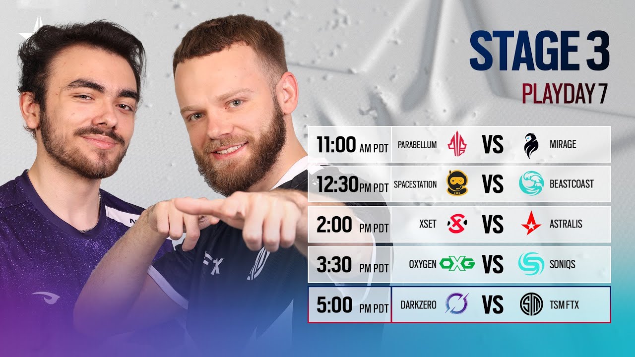 North American League 2022 Stage 3 Playday 7 Youtube