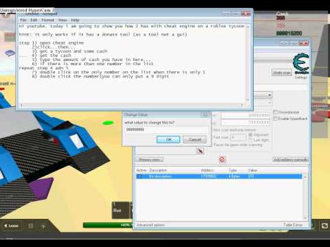 How To Hack Robux On Roblox With Cheat Engine 6 1 - cheat engine roblox tycoon hack
