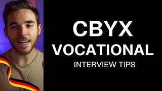 CBYX Vocational Scholarship Interview Tips | Germany Exchange Program