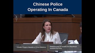 Chinese Police Operating in Canada