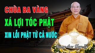 Chùa Ba Vàng, xá lợi tóc Phật và những bê bối: Đại Đức Thích Trúc Thái Minh xin lỗi Phật tử cả nước
