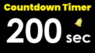 200 second Countdown Timer with Alarm #timerstore #200s #countdown