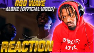 HE KEEP MAKING ME CRY! | Rod Wave - Alone (REACTION!!!)