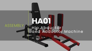 Syedee Hip Abductor and Adductor Machine HA01 | Assembly