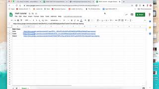 How to open multiple links in Google Sheets simultaneously