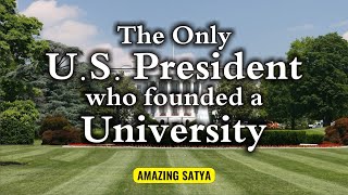 THE ONLY U.S. PRESIDENT WHO FOUNDED A UNIVERSITY - Interesting facts in English #Shorts