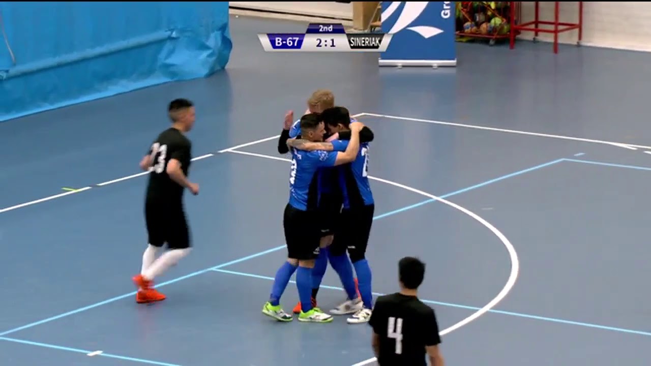 Futsal Pissartanngorniunneq: B-67 - Sineriak Futsal (2:2) KNR 22.04. ...