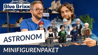 Die Reise des Astronomen beginnt! | BlueBrixx Minifigurenpaket im Detail