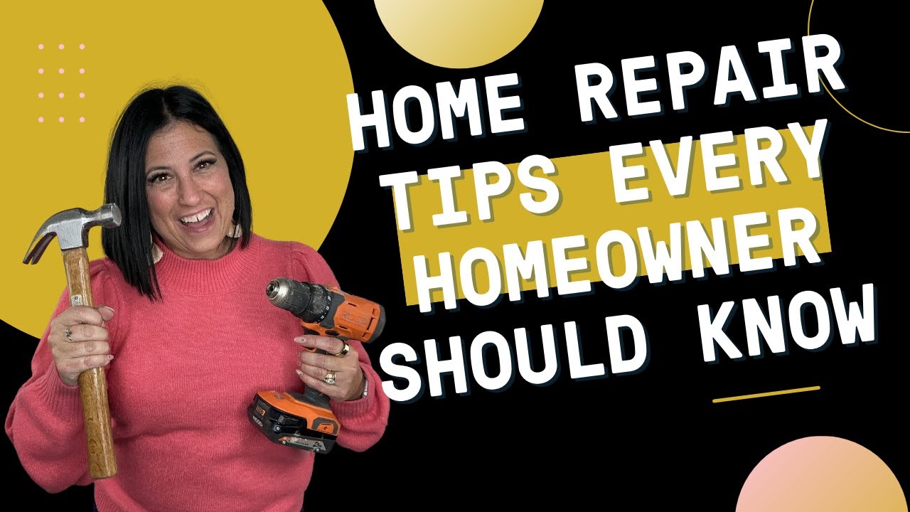 HOME REPAIR SKILLS EVERY HOME OWNER SHOULD KNOW - YouTube