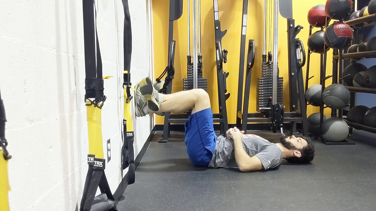 Assisted Knee Flexion On Wall - YouTube