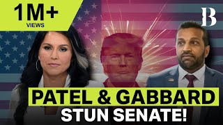 Trump’s Picks Kash Patel \u0026 Tulsi Gabbard Stun in Senate Showdown!