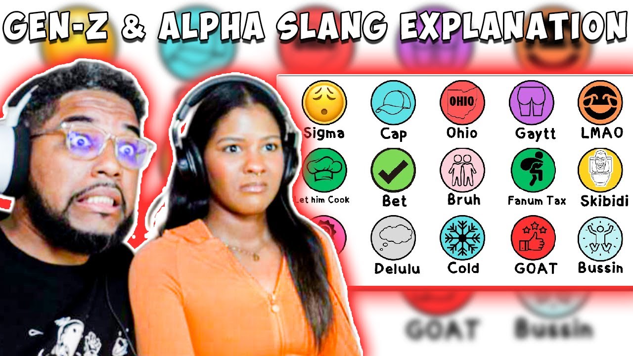 Every Genz Alpha Slang Explained In 10 Minutes Reaction Youtube