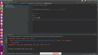 Arithmetic Operators in Python | Python Tutorial | Python in Kannada
