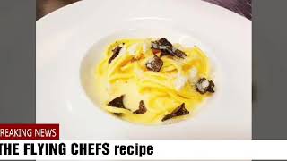 Recipe of the day truffel tagliatelle #theflyingchefs #cooking #recipes #entertainment #restaurant