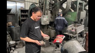 How we make your forged brass parts