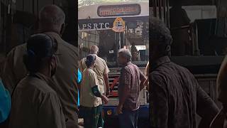 Bangalore Tirupati Apsrtc Express Bus Daily Morning Service Ready Race Departure Bangalore