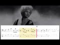 at last etta james bass cover with tab u0026 notation