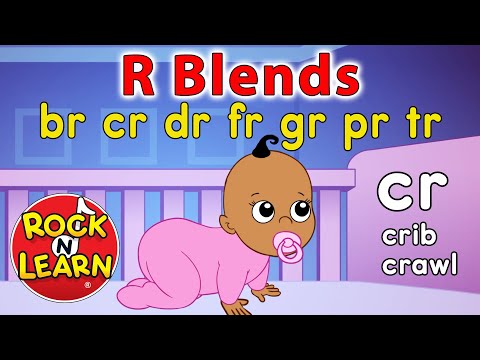 Beginning Consonant Blends with R Learn to Read: br, cr, dr, fr, gr, pr, tr Rock ’N Learn