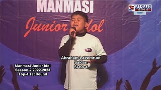 Vote for Abraham Lalremruot | Sl-no-4 | Manmasi Junior Idol Season-2 Top-4 | 2023