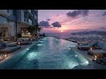 Luxury Lounge Music | Elegant Deep House Chill Mix - Sunset Pool Vibes