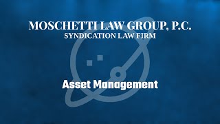 Launching Real Estate Syndications (15 of 23) - Asset Management