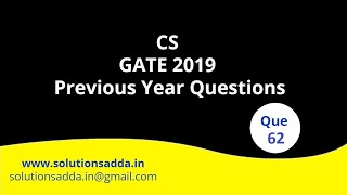 GATE 2019 | OS | CONCURRENT PROCESS | GATE TEST SERIES | SOLUTIONS ADDA | EXPLAINED BY POOJA | PYQs
