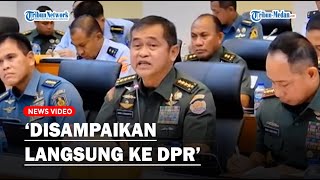 [Full] JENDERAL MARULI Tanggapi Efesiensi Anggaran TNI AD