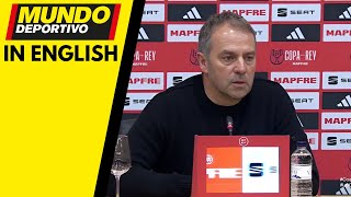 BARÇA: Hansi Flick Reacts to Thrilling 4-4 Draw: FC Barcelona vs Atlético Madrid | Copa del Rey